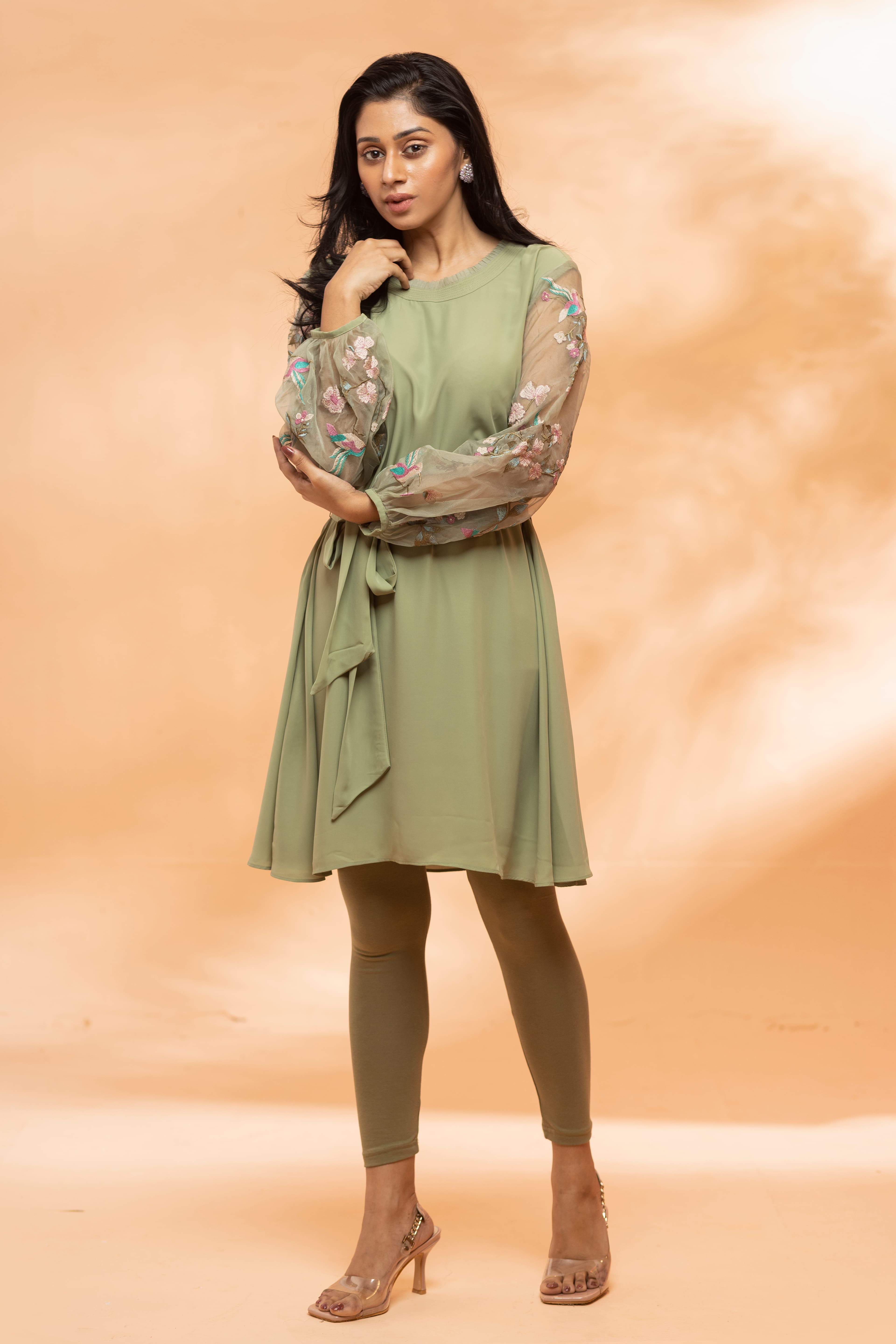 Pastel olive~Size: M(40)