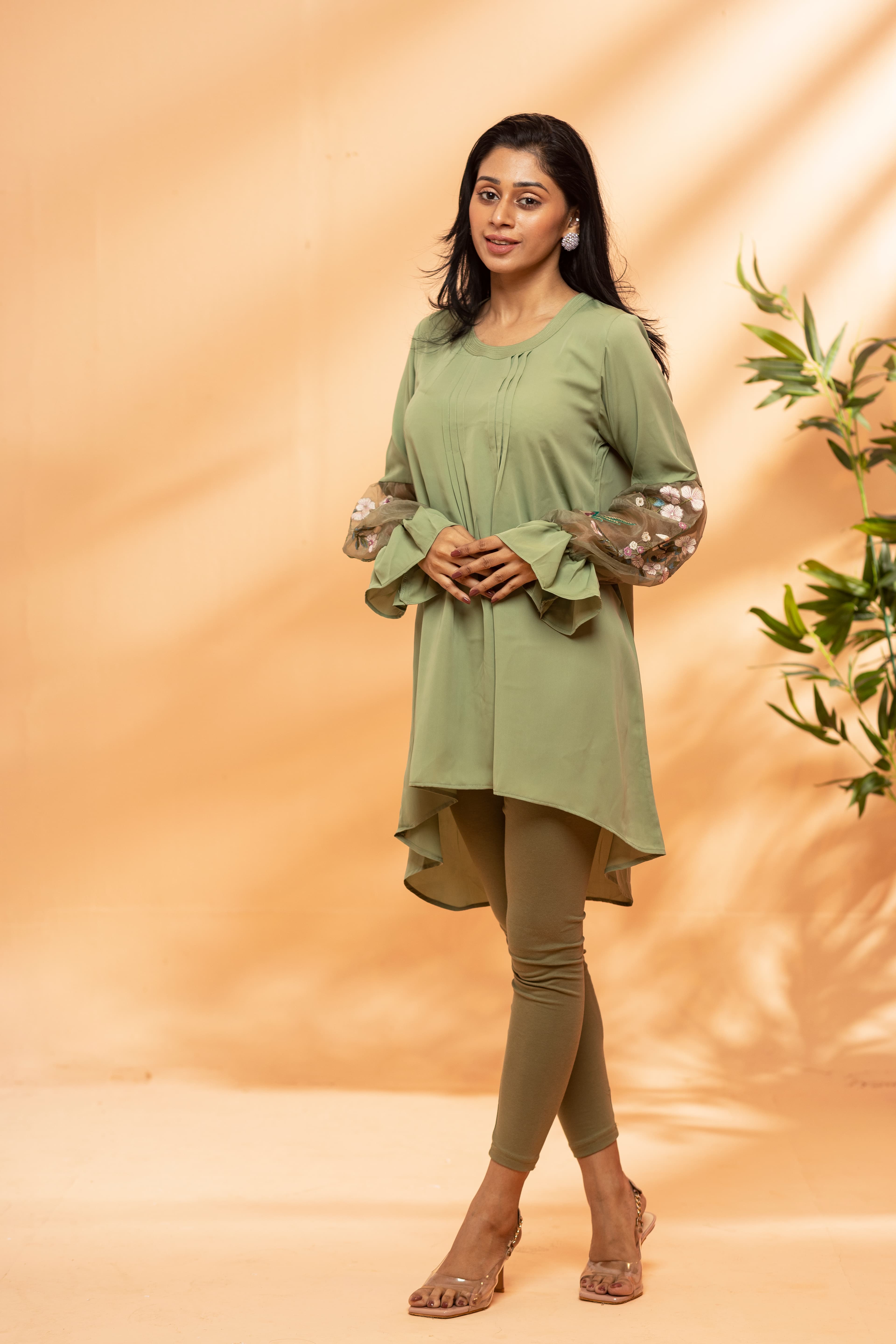 Pastel olive~Size: M(40)
