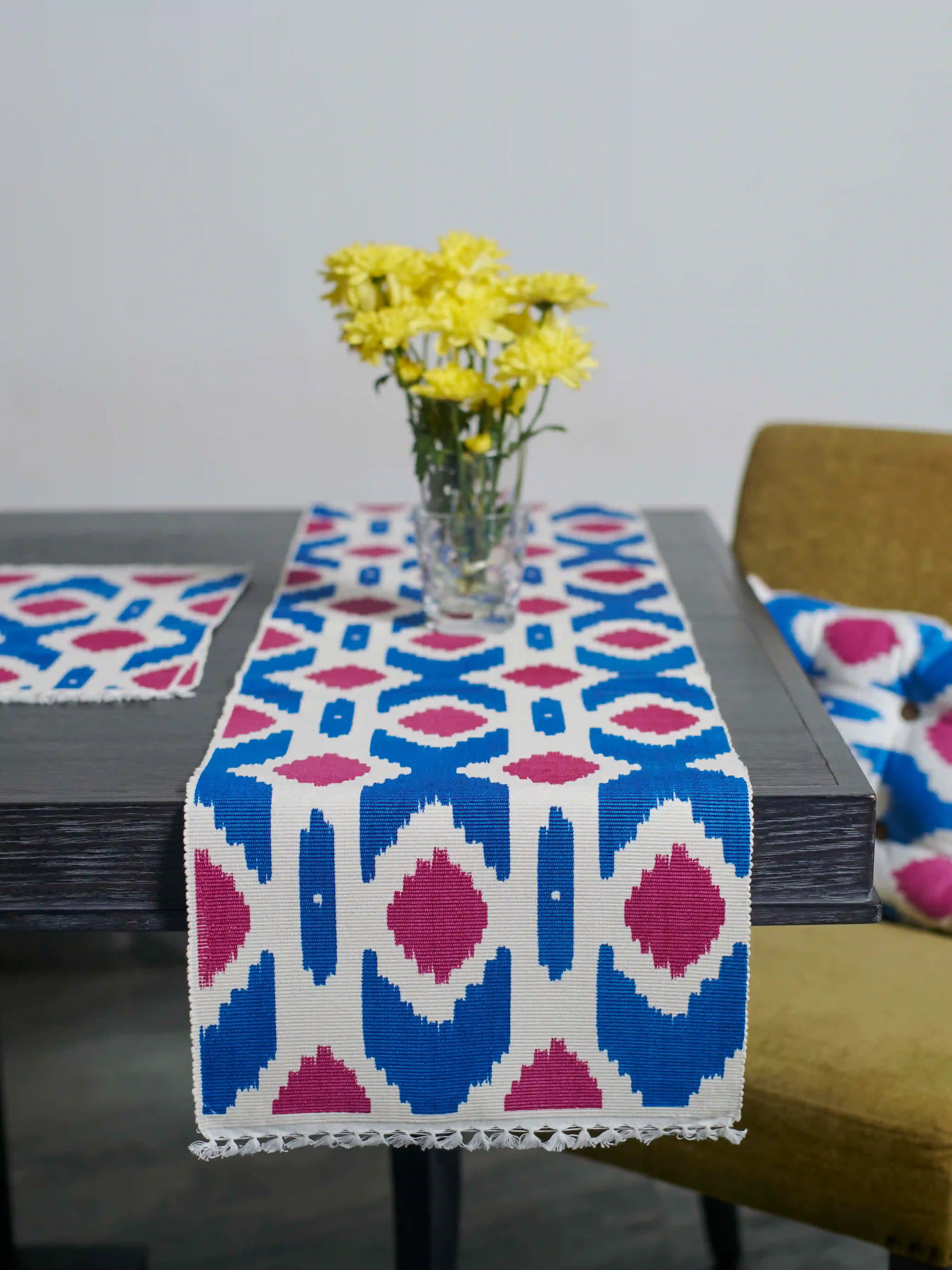 Blue and red~Table Runner Set