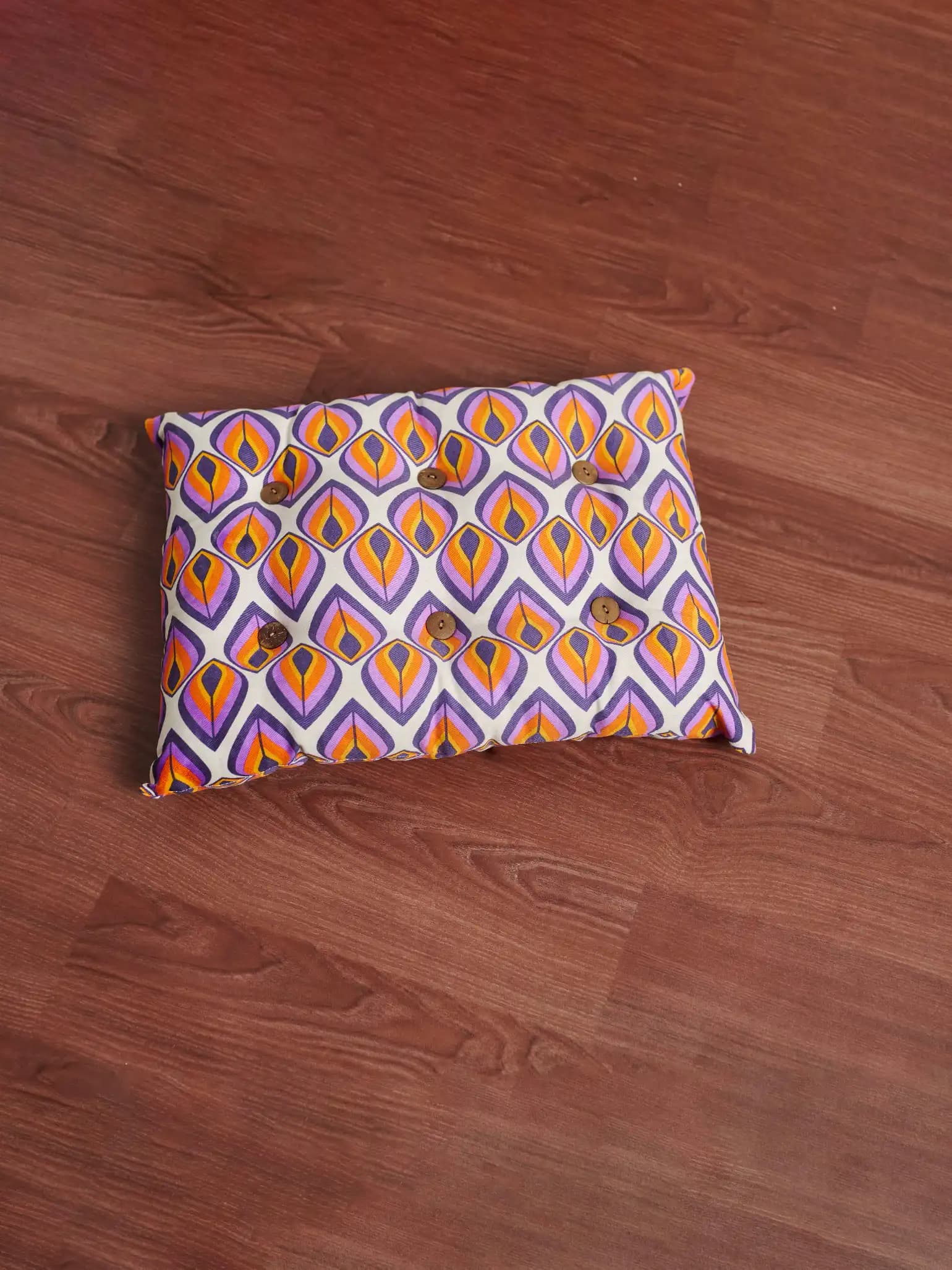 brown~Sizes:  16” x 16”,